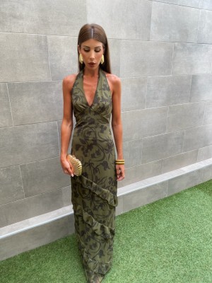 Robe verte Kira