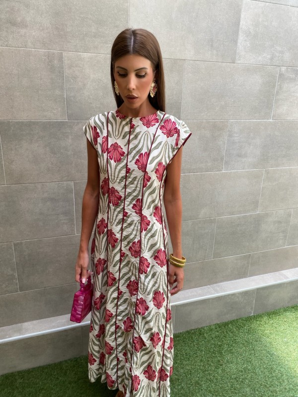 Robe verte Zeldano