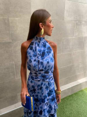 Vestido azul Ledesma