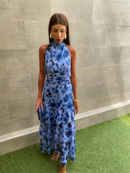 Vestido Ledesma Azul 2