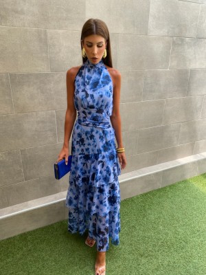 Robe bleue Ledesma