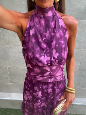 Vestido Ledesma Buganvilla