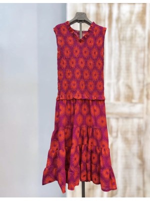 Vestido Formentera Buganvilla