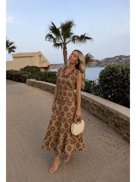 Vestido Formentera Manzana