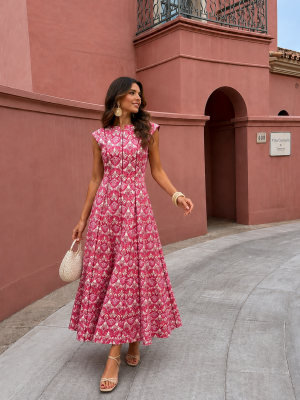 Vestido Rivera Rosa