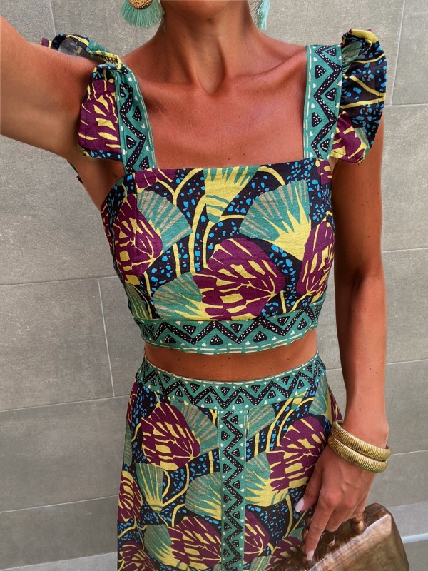 Conjunto Hechizo Verdeagua