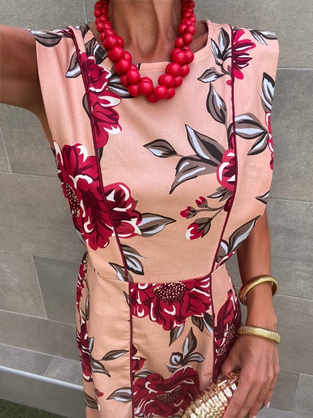 Vestido Alicia Coral