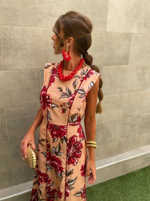 Vestido Alicia Coral