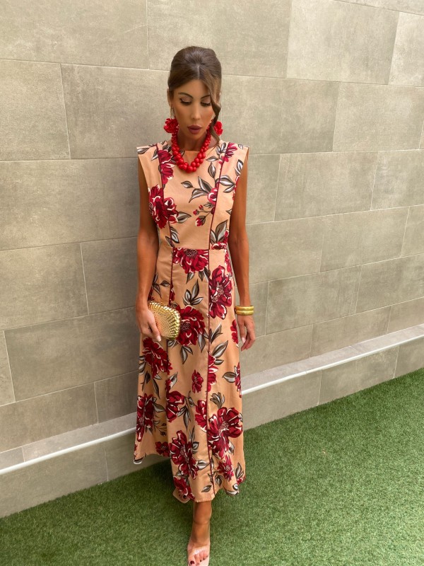 Vestido Alicia Coral