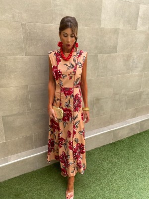 Vestido Alicia Coral