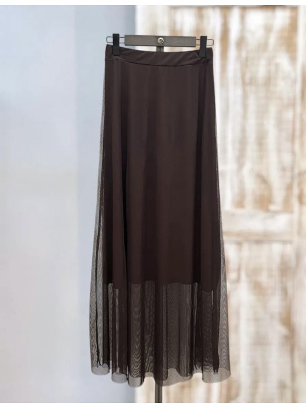 Conjunto Luana Sin Mangas Marrón