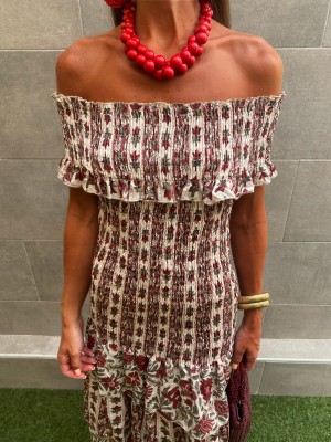 Palau Cream Dress