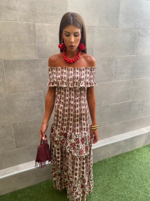 Palau Cream Dress