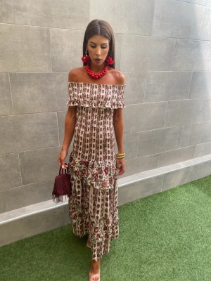 Palau Cream Dress