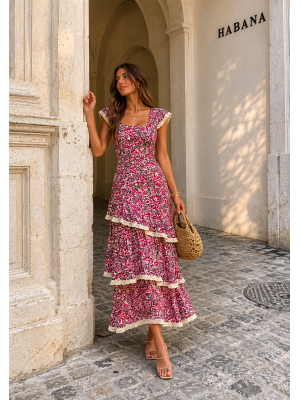 Vestido rosa Vera