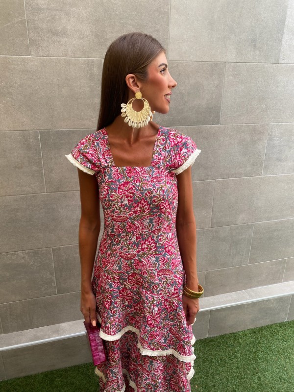 Vestido Vera Rosado