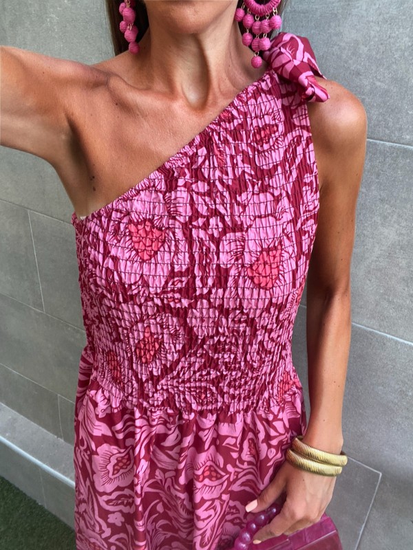 Vestido rosa Amaya