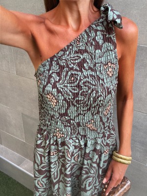 Robe verte Amaya