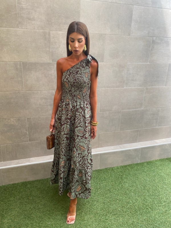 Robe verte Amaya