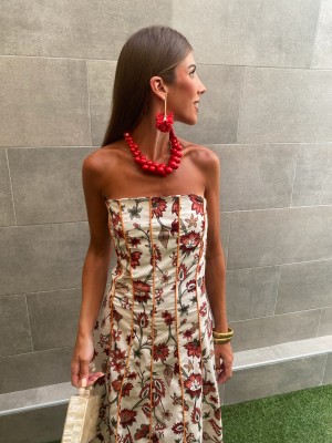 Vestido Savoy creme