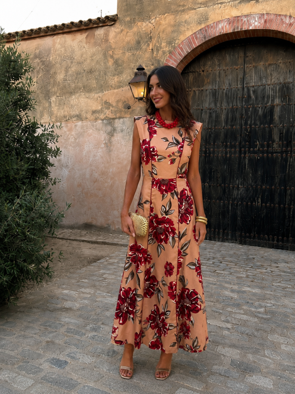 Vestido Alicia Coral