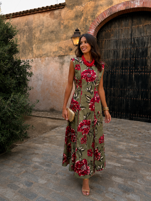 Alicia Green Dress