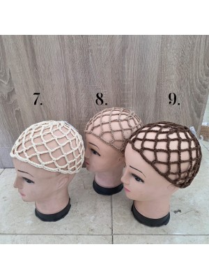 Crochet Glitter Caps (Various Models)