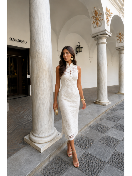 Vestido Yamasaki Blanco
