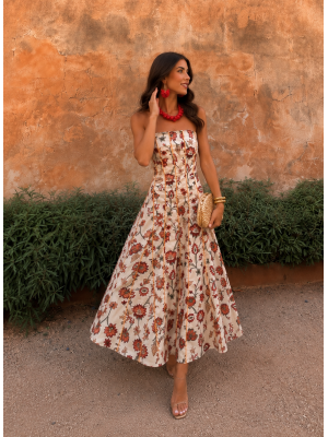 Vestido Savoy creme
