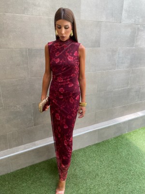 Vestido Marshall Wine