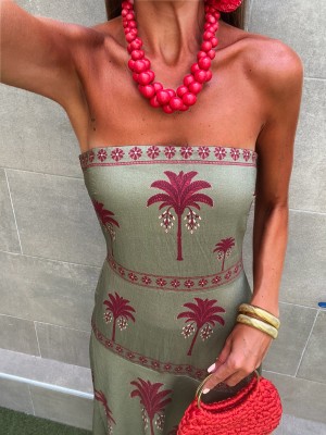 Honolulu Green Dress