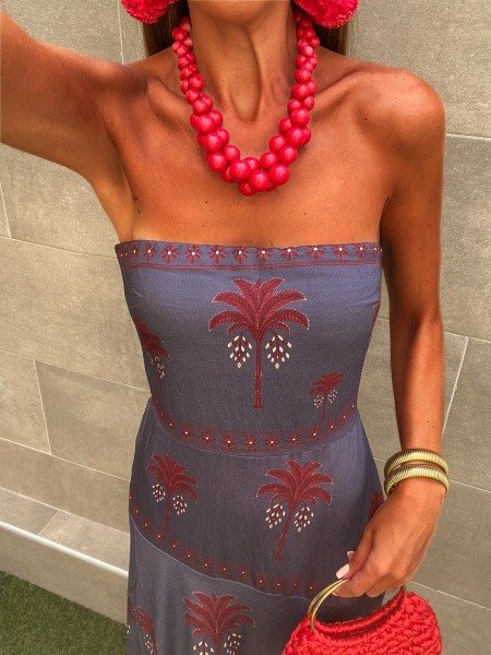 Vestido Honolulu Azulina