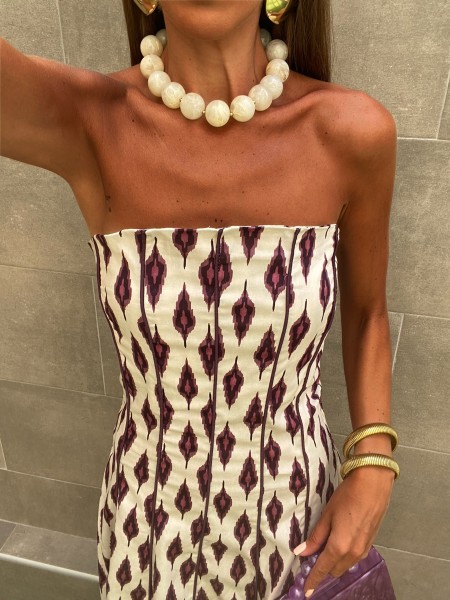 Calacatta Pink Dress