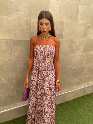 Robe Alcazaba violette