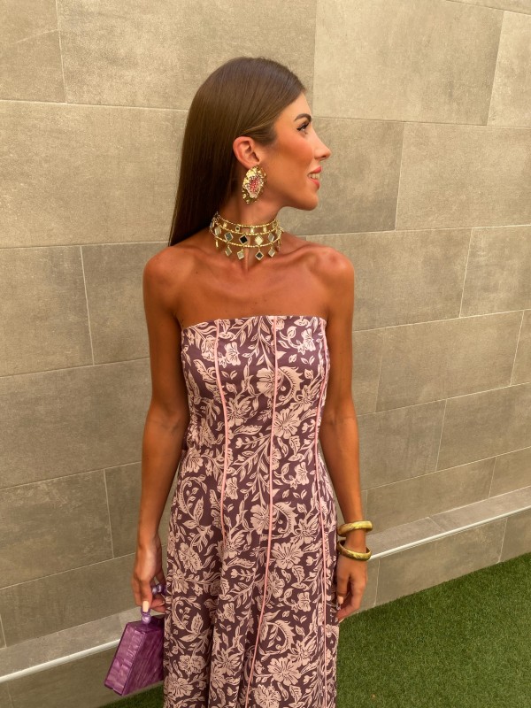 Vestido Alcazaba Morado