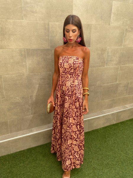 Vestido Alcazaba Vino 2