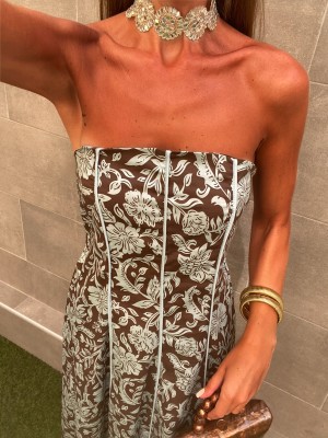 Robe marron Alcazaba