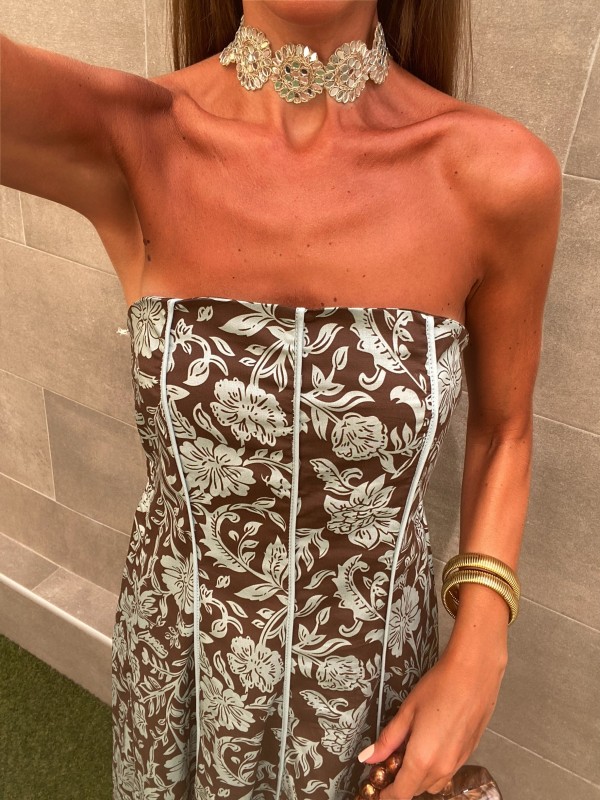 Robe marron Alcazaba