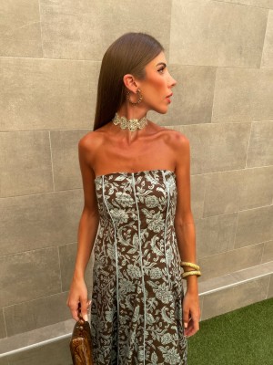 Robe marron Alcazaba