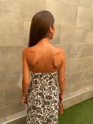 Vestido Alcázar Marrón