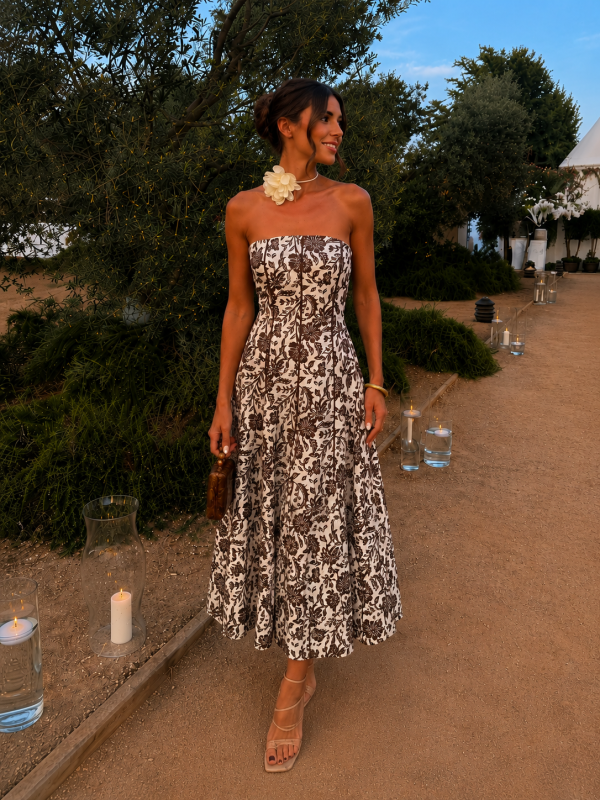 Vestido Alcázar Marrón