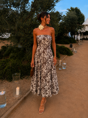 Vestido Alcázar Marrón