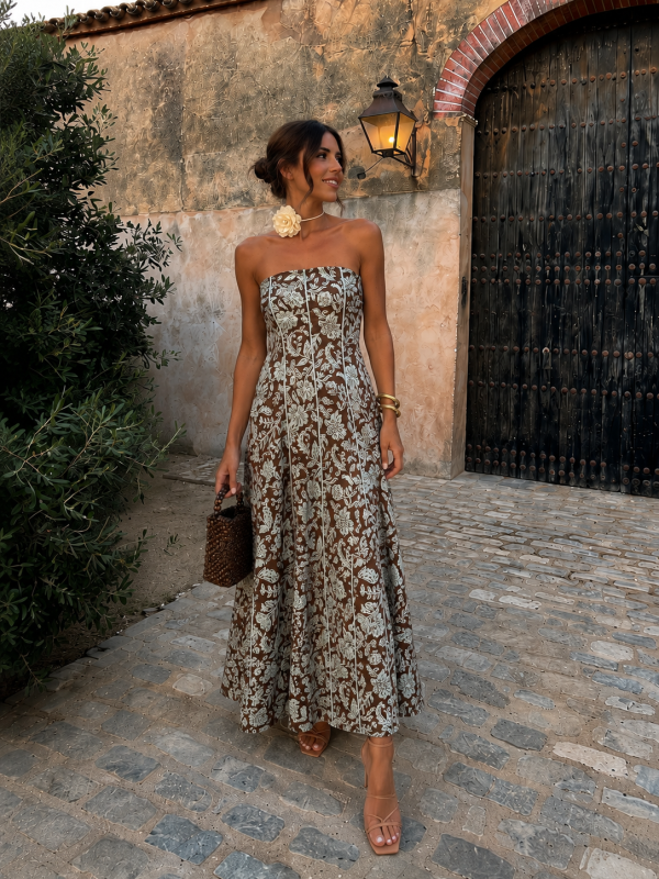 Robe marron Alcazaba