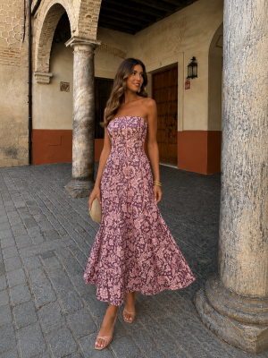 Robe Alcazaba violette