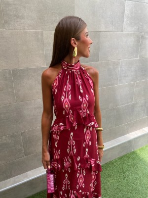 Vestido Andrómeda Rojo