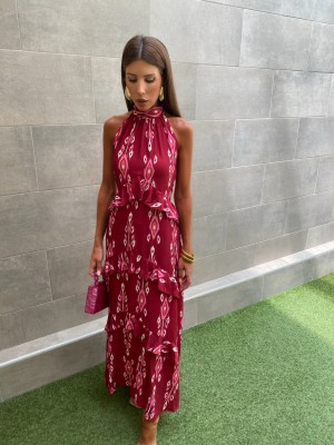 Vestido Andrómeda Rojo