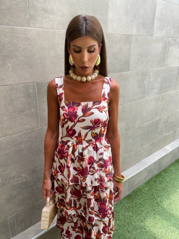 Vestido Isabel Crema