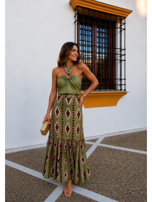Vestido azul Mazzoli
