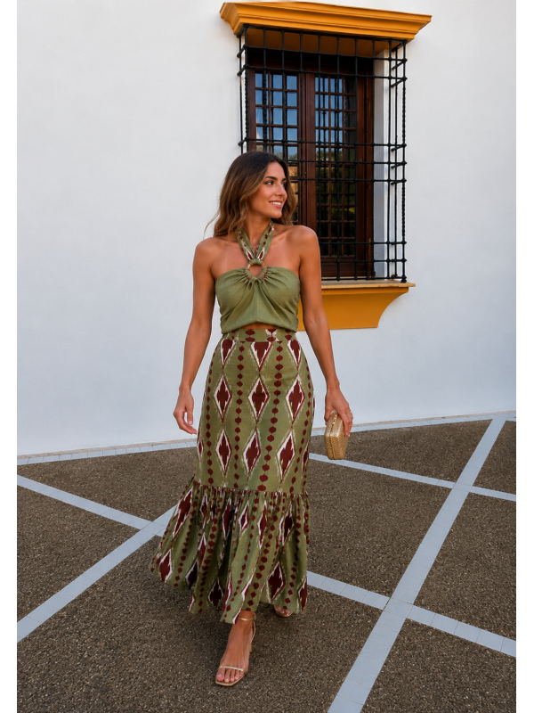 Robe bleue Mazzoli