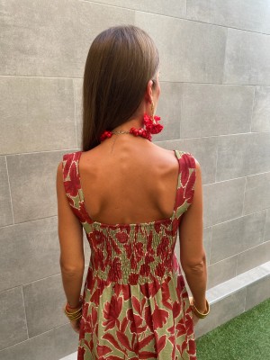 Vestido verde Runasia